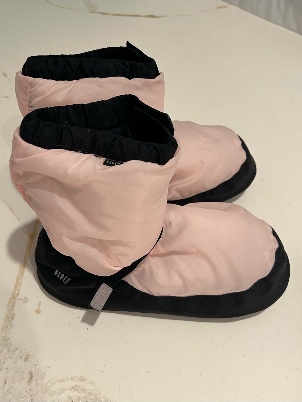 Pink Bloch Ballet Boots